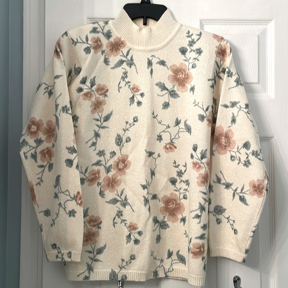 Alfred Dunner shimmering sweater